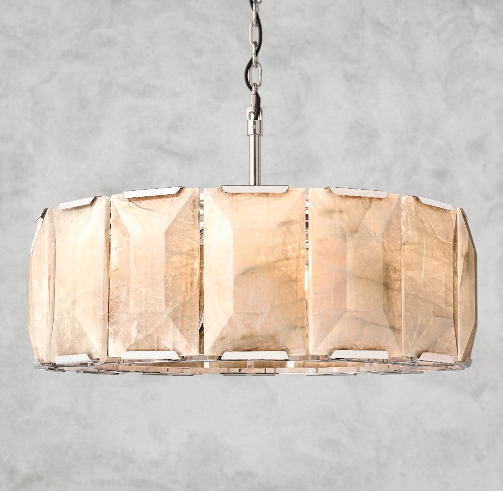 Harlow Calcite Round Chandelier 19", 31", 43", 60"